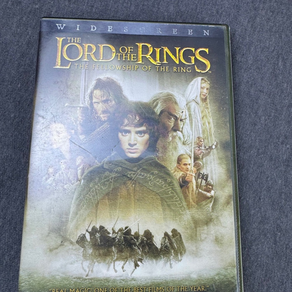 The Lord of the Rings The Fellowship of the‎ Ring Widescreen DVD Movie Frodo